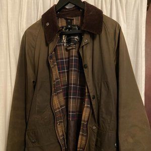 Barbour Classic Bedale Jacket Olive Size 38